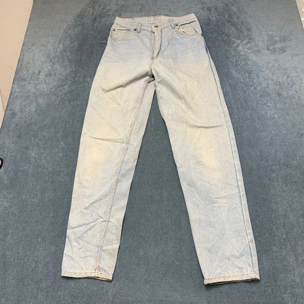 Vintage Levi's 501 Jeans Mens 29x36 Blue Denim Mid Rise Light Wash Streetwear